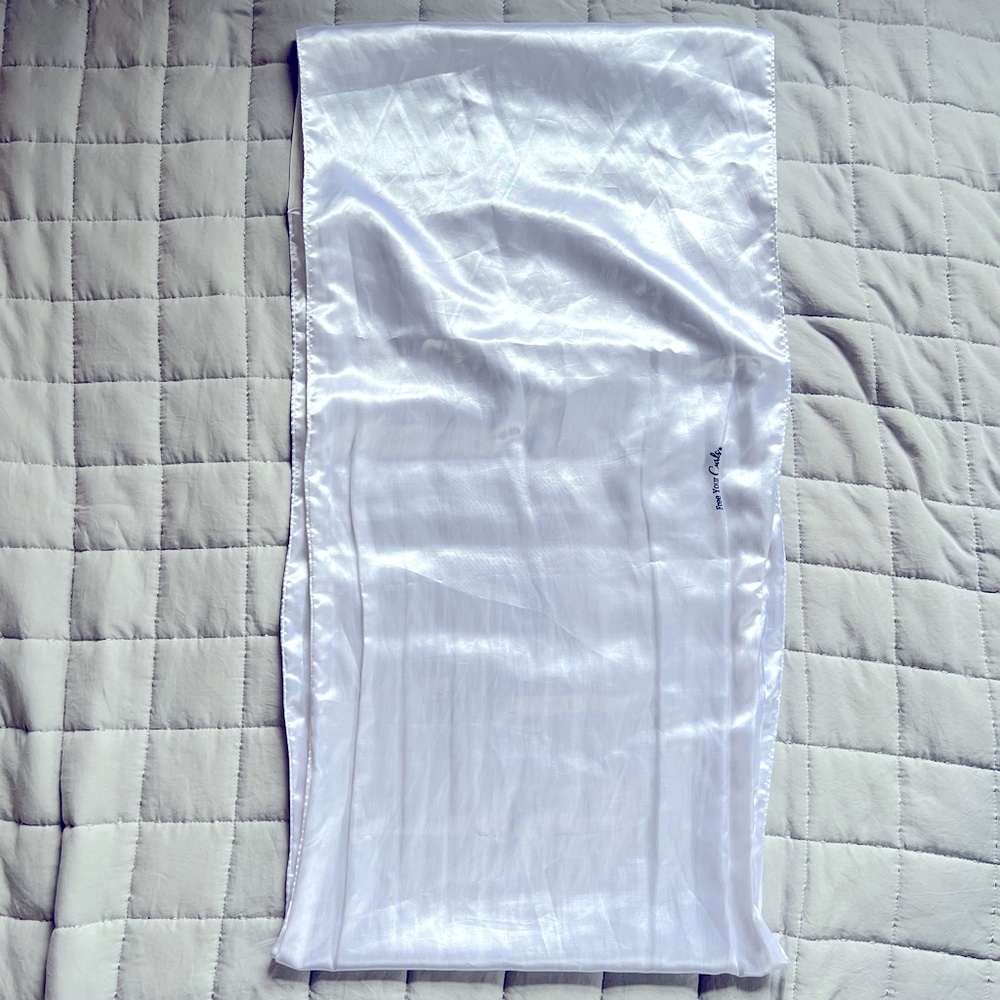 Silk Crib Sleeve - Bright White, Standard Crib/Toddler Mattress